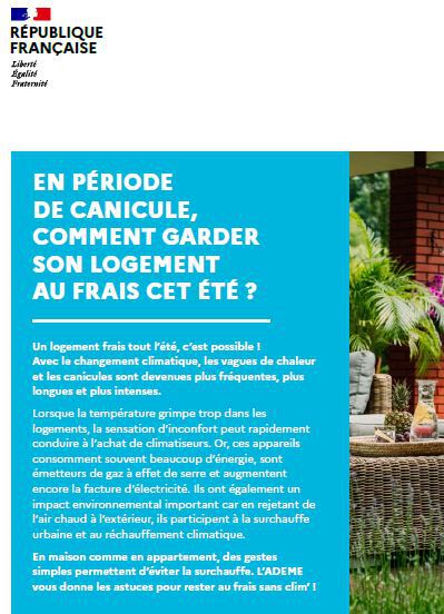  Comment garder son logement au frais cet été page 1 