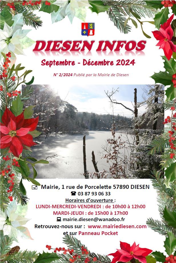   Diesen infos 2 2024 1ère page  