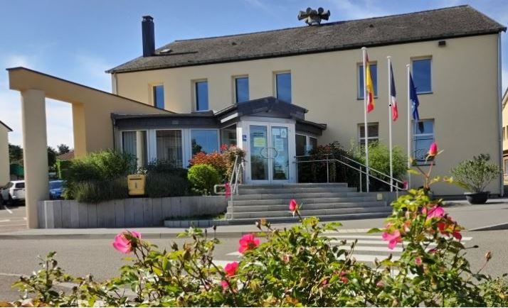 Photo mairie fleurs