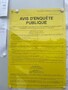 Avis enquete publique