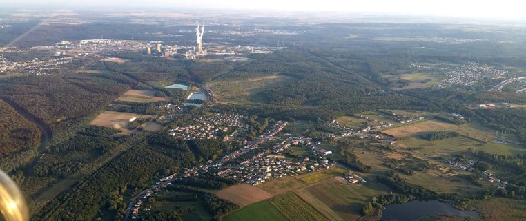 vue aerienne slid